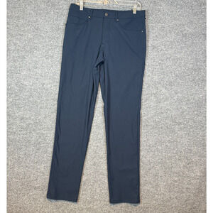 Lululemon Pants Mens 32 Blue Chinos‎ Performance Stretch Athletic Casual